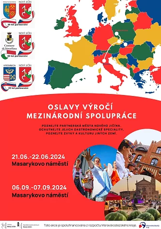 Oslavy výročí s&nbsp;partnerskými městy